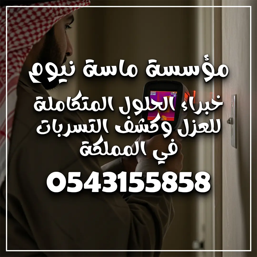 كشف تسربات مياه بمكة 