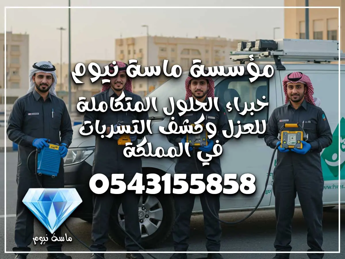 كشف تسربات مياه المنازل بجدة