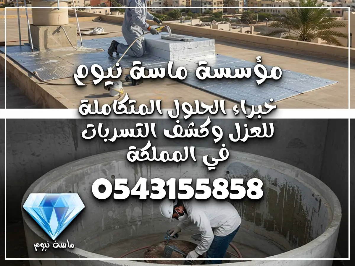 عزل الأسطح والخزانات بجدة