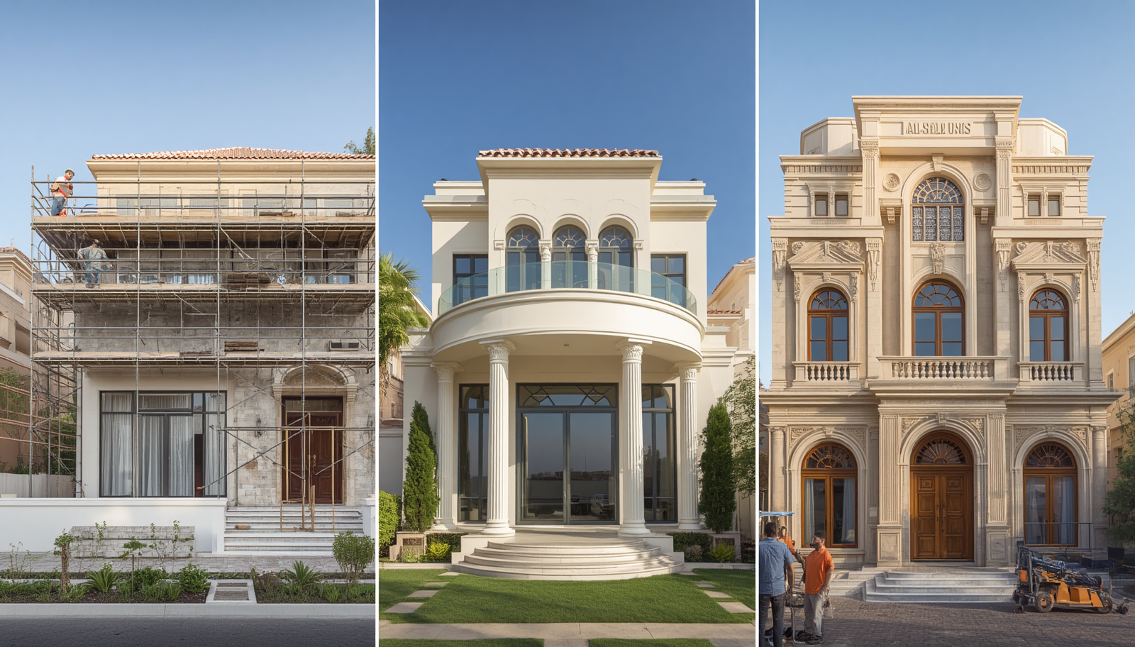 تجديد ديكورات داخلية فلل كلاسيك جدة