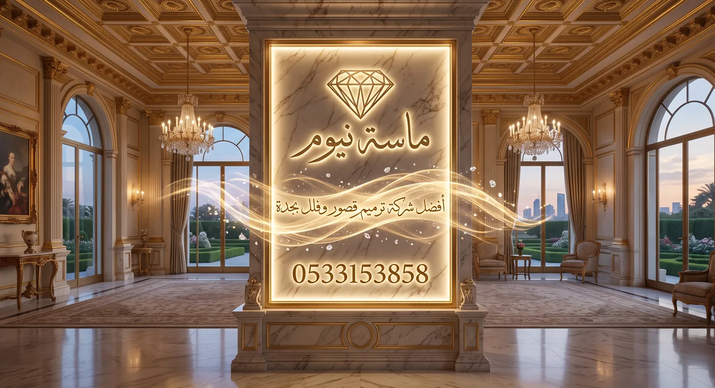أفضل شركة ترميم قصور وفلل بجدة - ماسة نيوم